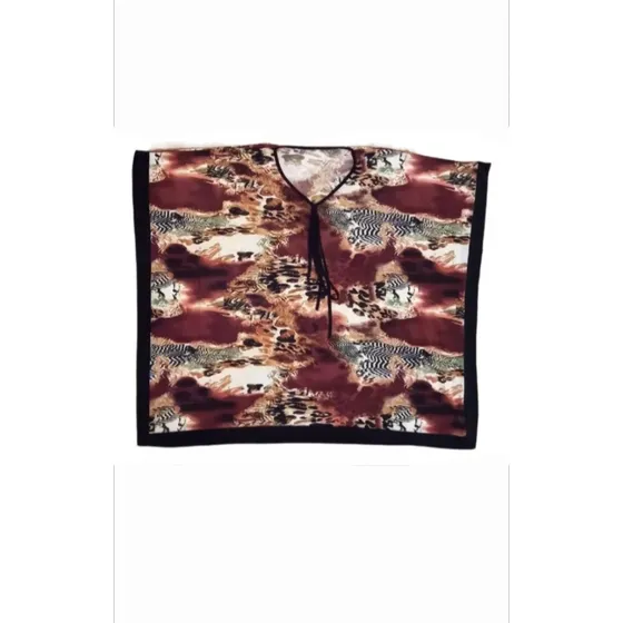 Remeron Poncho Tunica Remera Microfibra Mujer Talle Grande