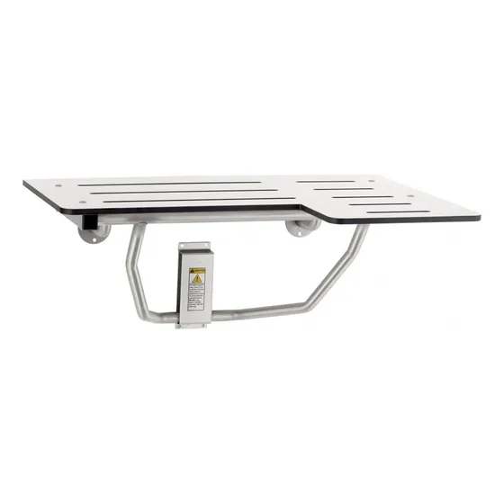 Asiento Plegable Para Ducha En Baquelita Marca Bobrick