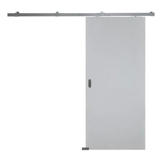 2 Duas Portas De Correr 70cm Madeira Mdf Lisa Completa Branco