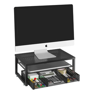 Soporte Base Para Monitor Escritorio Organizador 2 Niveles Soporte Base Para Monitor Escritorio Organizador 2 Niveles