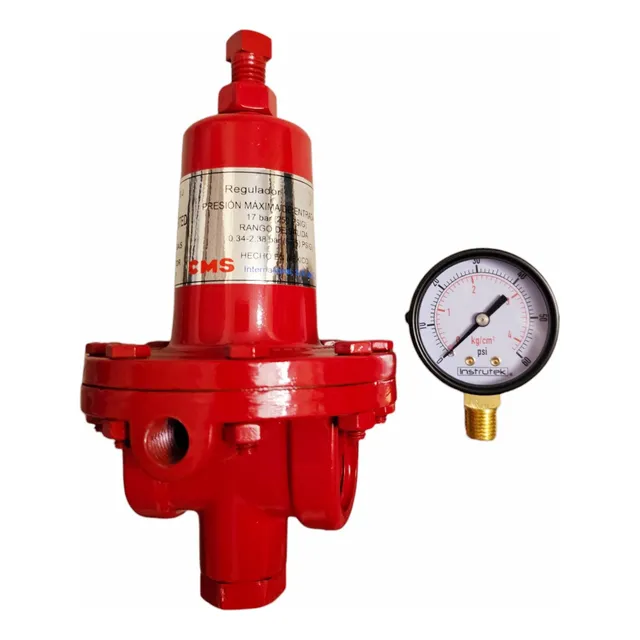 Regulador De Gas Alta Presion Para Tortilleria