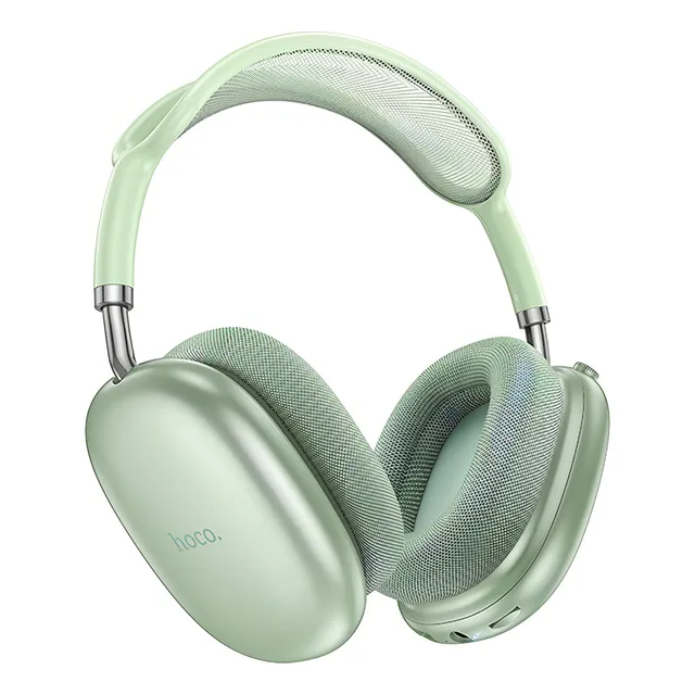 Audífonos Bluetooth Hoco W55 Max Headset / Bateria 90 Horas - Color Verde