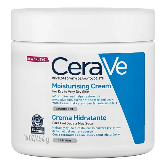 Crema para cuerpo CeraVe Corporal Crema Hidratante en pote de 454mL/454g