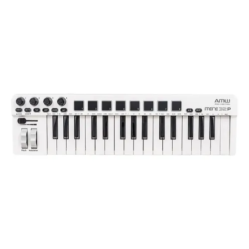 Controlador MIDI Akai MPK Mini Plus 37 Teclas USB Com Arpejador