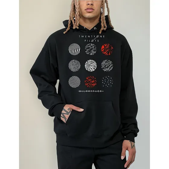 Sudadera Hoodie Twenty One Pilots Blurryface C Envi + Regalo