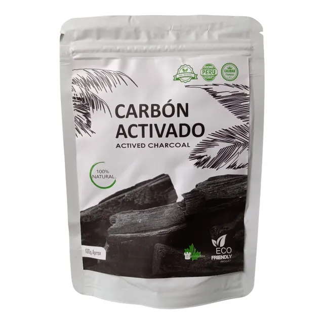 Carbón Activado De Coco Micropulverizado - 100 G