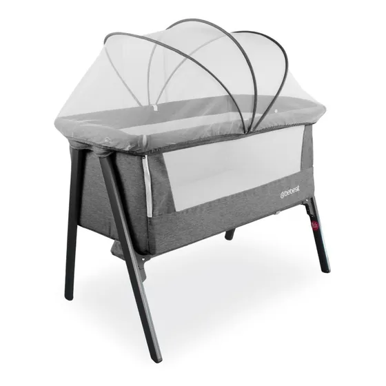 Corral Bebesit Colecho 6090 Rectangular. Color Gris oscuro