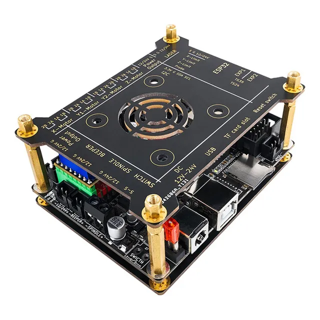 32bits Mks Dlc32 V2.1 Placa Base Placa Base Y Caso