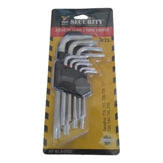  Juego De Llaves Torx 9 Piezas, Delivery Gratis.