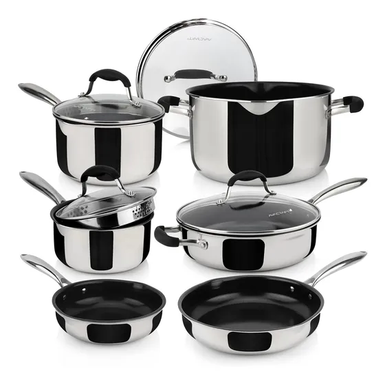 Avacraft Juego Utensilio Cocina Antiadherente Ceramica