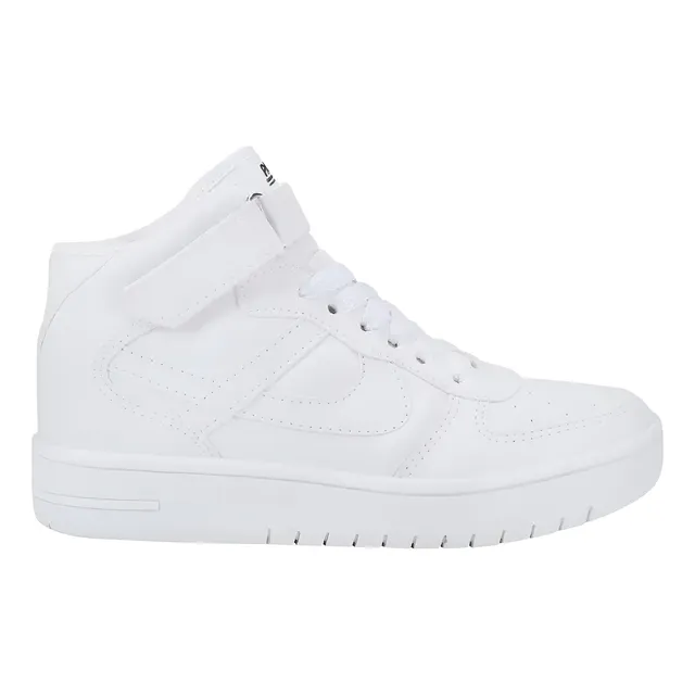 Tenis Casual Tipo Bota Panam Original Comodo 0103010010 Blanco