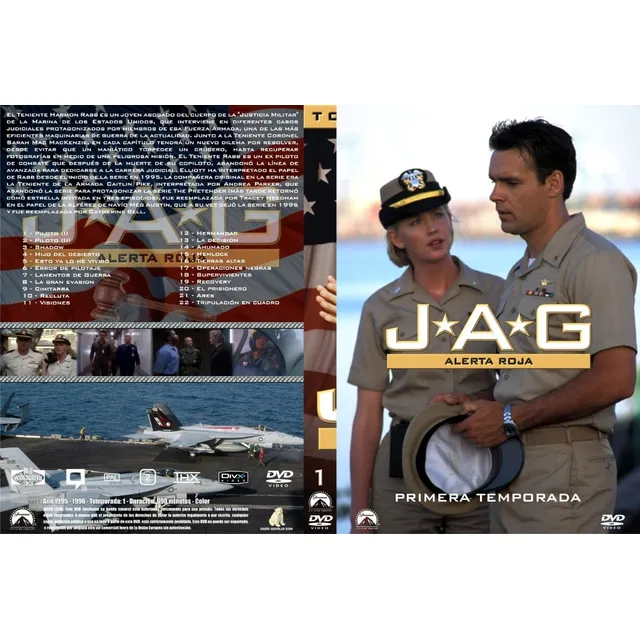 Serie J.a.g Justicia Militar - Lat // Subt Completa