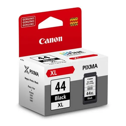 Cartucho Canon Pg-44 Xl Negro Pixma E401 E402 E461 E471 E481