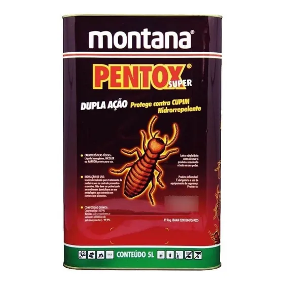 Pentox Super Incolor - 5 Litros - Montana