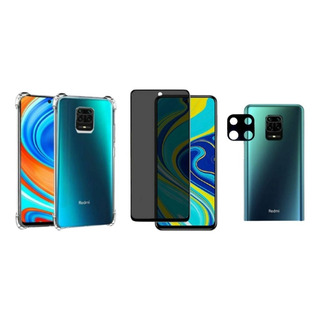 Capinha + Película Privacidade + Câmera Para Note 9s/9 Pro Capinha + Película Privacidade + Câmera Para Note 9s/9 Pro