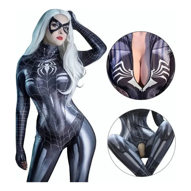 A Traje De Cosplay De Spider-man For Mujer