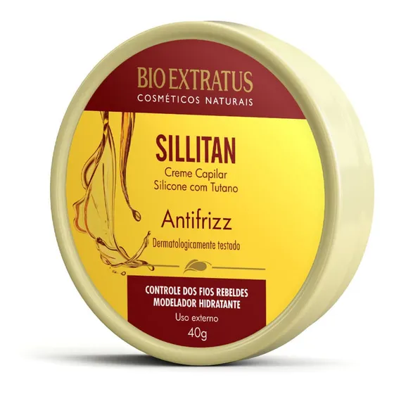 Pomada Creme Capilar Bio Extratus Sillitan Antifrizz 40g
