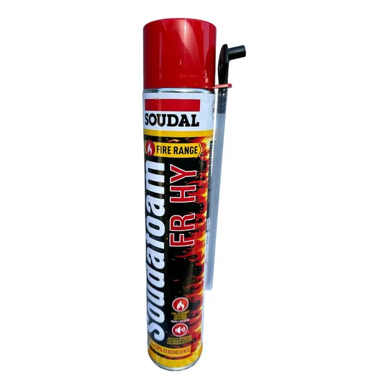 Espuma Exp Poliuretano Ignifuga  Rf  750ml Soudal /mojostore