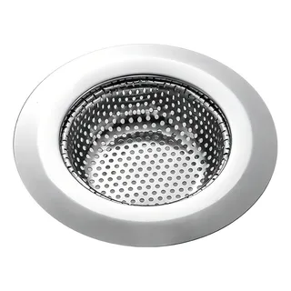 Ralinho Cestinha Para Pia Da Cozinha Em Inox Com Borda Ralo Cor Prateado Ralinho Cestinha Para Pia Da Cozinha Em Inox Com Borda Ralo Cor Prateado