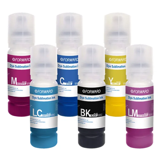 Kit De 6 Tintas Forward Para Sublimar