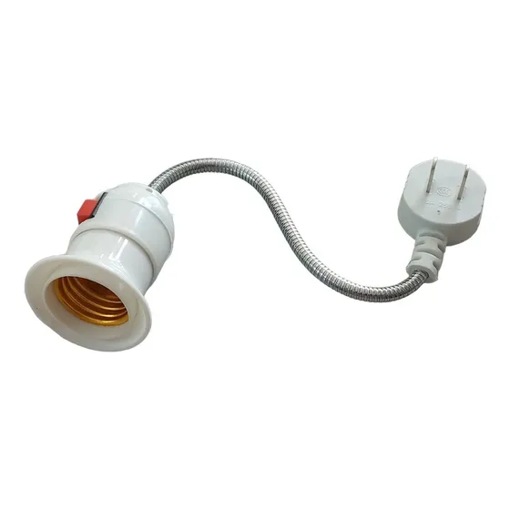 Sócate Móvil Con Enchufe Para Bombillo E27 Flexible