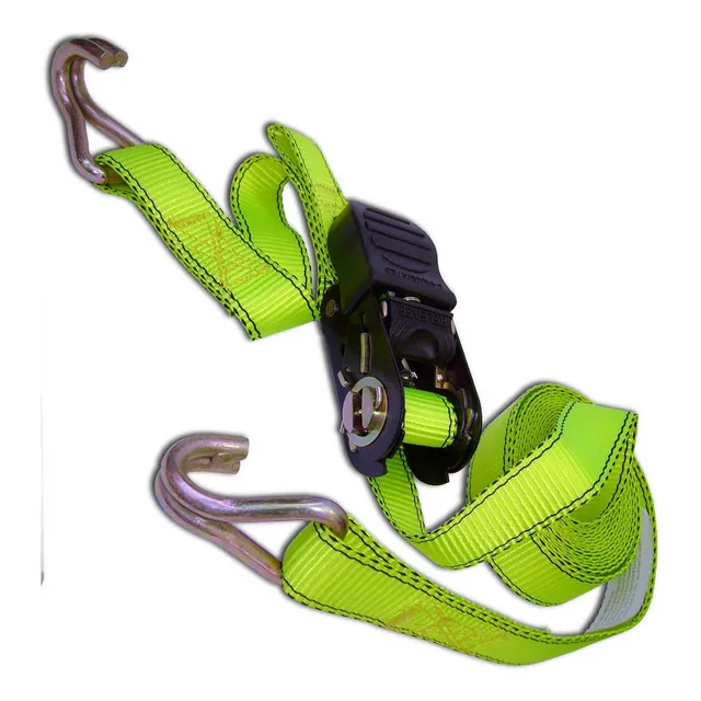 Correa Ratchet Para Carga 1 X 3.6 Mts Color Amarillo