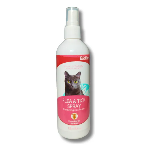 Spray Antipulgas Y Garrapatas Gatos
