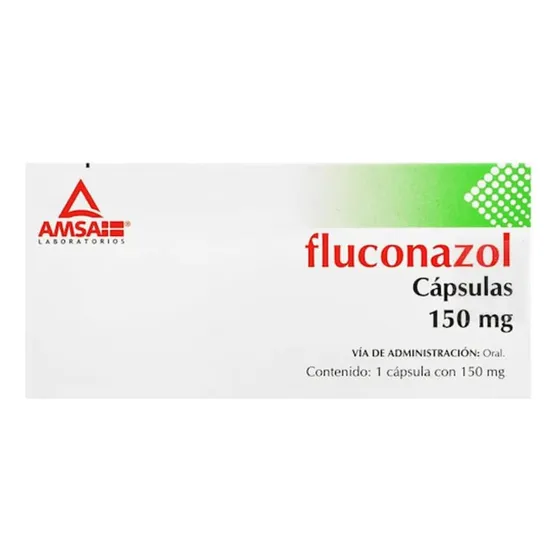 Fluconazol AMSA Fluconazol 150 Mg Caja C/1 Capsulas - ANTIBIOTICOS DE MEXICO, S.A. DE C.V. (AMSA)