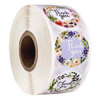 Etiquetas Adhesivas Florales Para Embalaje De Regalos De Cum Etiquetas Adhesivas Florales Para Embalaje De Regalos De Cum
