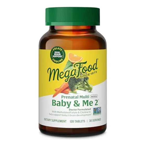 Vitaminas Y Minerales Prenatales Megafood Baby & Me 2 -