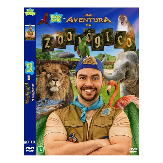 Dvd Filme: Luccas Neto Em - Uma Aventura No Zoológico (2024)