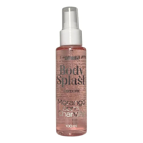 Body Splash Corporal 100ml Morango Com Chantilly Safira