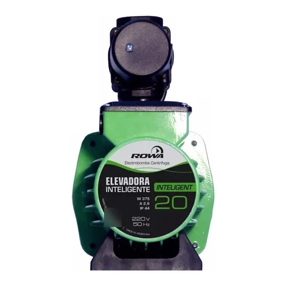 Rowa Inteligent 20 bomba de agua elevadora centrífuga frecuencia 50 Hz color verde