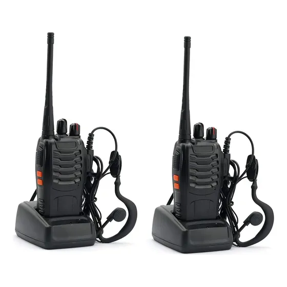 Mengshen Bf-888s Walkie Talkie Recargable Radio De Largo Rango Fm Uhf Ctcss Dcs Radiocomunicación Bf-888s 2pcs | Cuotas sin interés