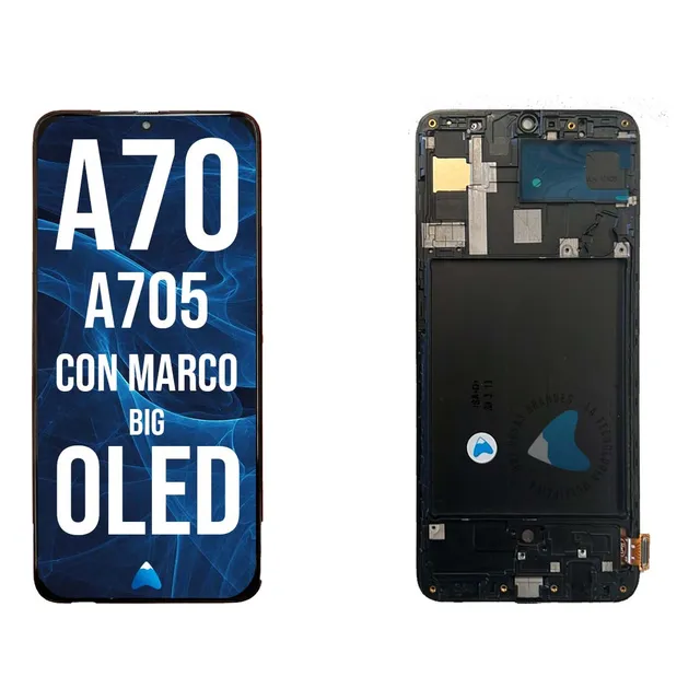 Modulo Display Pantalla Para Samsung A70 A705 Oled Con Marco