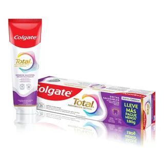 Creme Dental Colgate Total 12 Gengiva Reforçada 180g Creme Dental Colgate Total 12 Gengiva Reforçada 180g