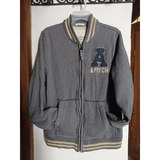 Chamarra Abercrombie Caballero, Tipo Bomber Talla L