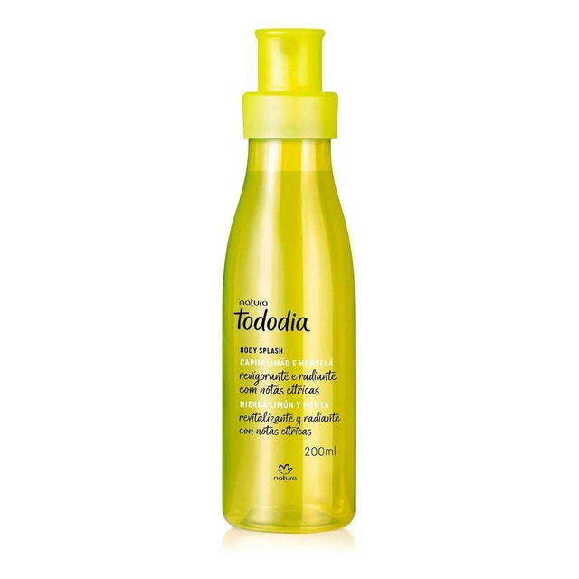 Body Splash Capim-limão E Hortelã 200 Ml Natura