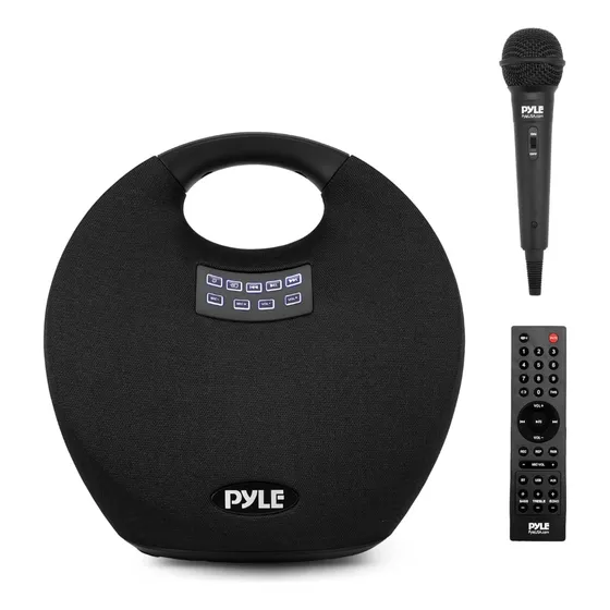 Altavoz Bluetooth Inalámbrico Recargable Micrófono Y Control