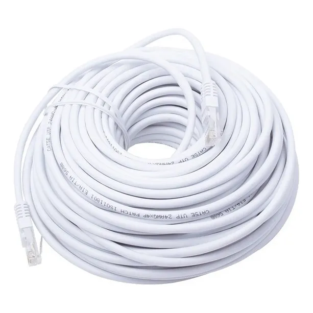 Cable De Red Ethernet Utp 30 Metros Patch Cord Cat 5e Rj45