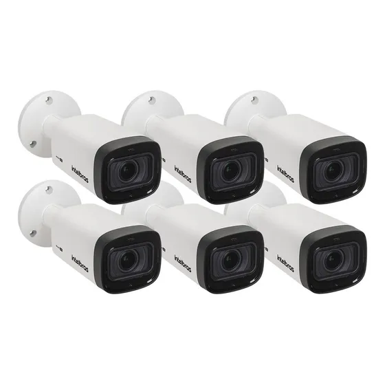 Kit 6 Câmeras Varifocal Vhd 3250 Vf 7 Infra De 50m Intelbras