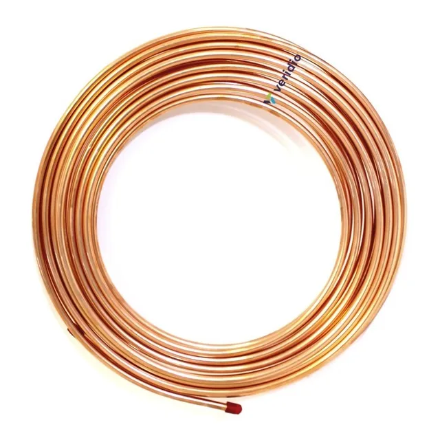 Rollo Tubo De Cobre Flexible 1/4 Gd Cooper Refrigeracion