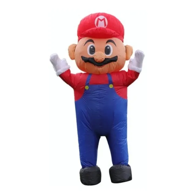 Disfraz Inflable Super Mario Bros Adultos Fiesta Halloween