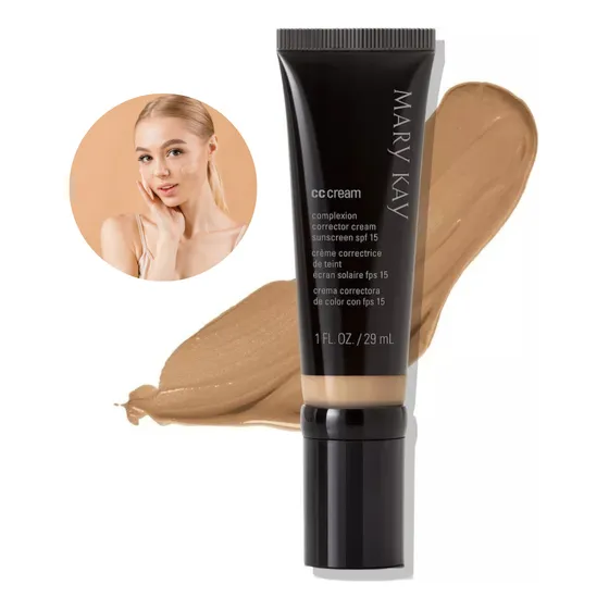 Cc Cream Crema Correctora De Ojos Fps 15 Mary Kay
