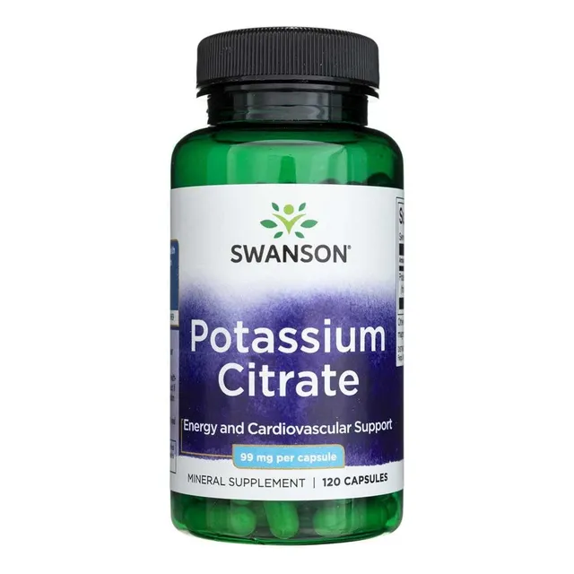 Potassium Potasio  99mg Apoyo Nervioso, Muscular Cardiaco