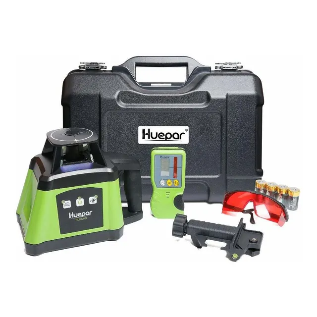 Rl200hr Kit Electronico Nivel Laser Giratorio 360 Haz Tg