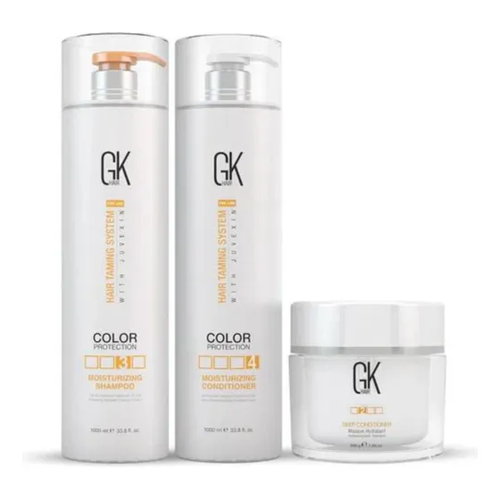 Shampoo E Condicionador Pro Moisturizing Gk Hair + Deep Mask