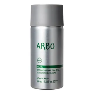 Refil Arbo Desodorante ColĂŽnia 100ml Refil Arbo Desodorante ColĂŽnia 100ml