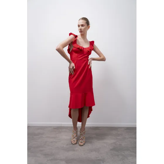 Vestido Largo Elegante Espalda Abierta Mujer I Am