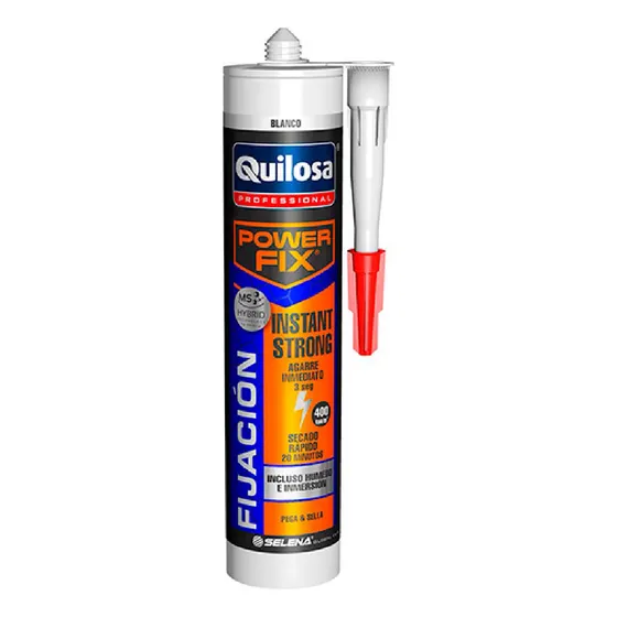 Sellador Adhesivo Instantáneo Polímero Quilosa Power Fix